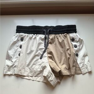 FREE PEOPLE- invigorate color block shorts